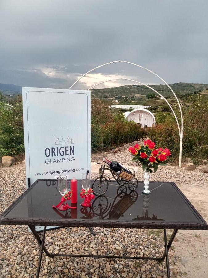 Origen Glamping En Вилья-де-Лейва Экстерьер фото