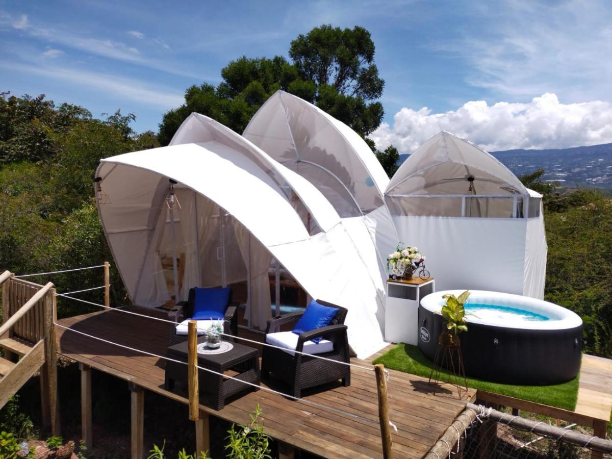 Origen Glamping En Вилья-де-Лейва Экстерьер фото