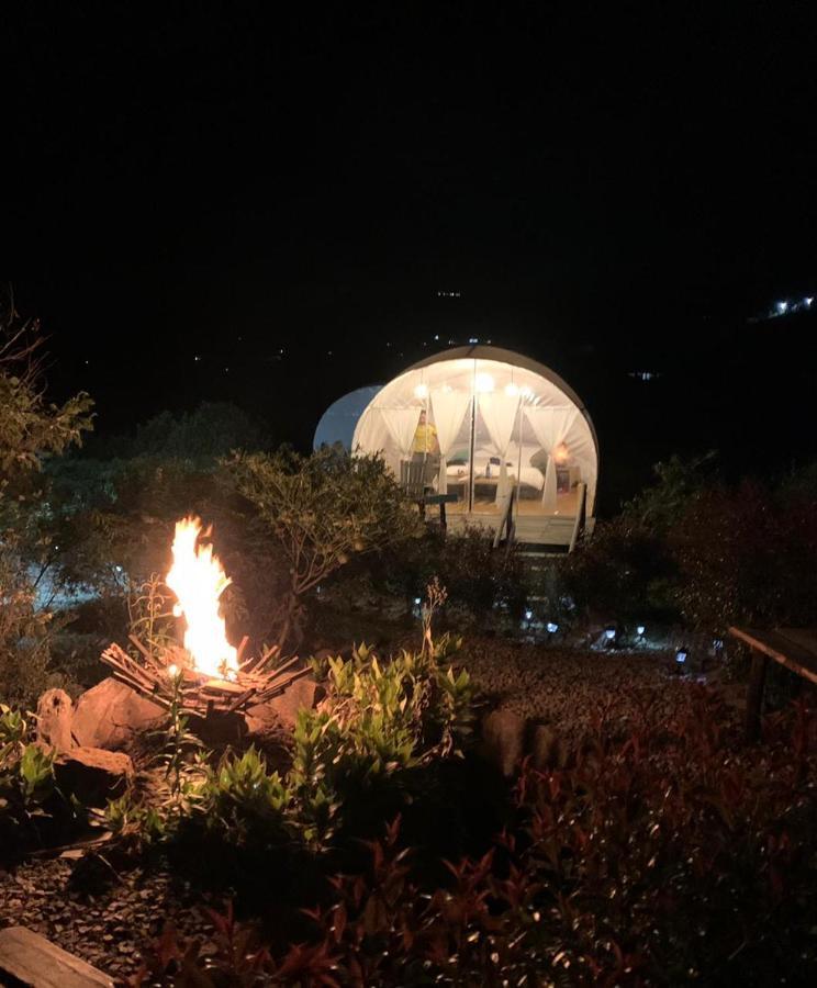 Origen Glamping En Вилья-де-Лейва Экстерьер фото