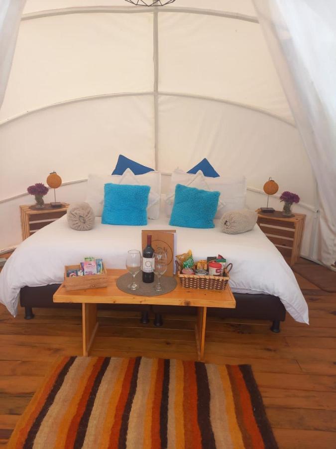 Origen Glamping En Вилья-де-Лейва Экстерьер фото